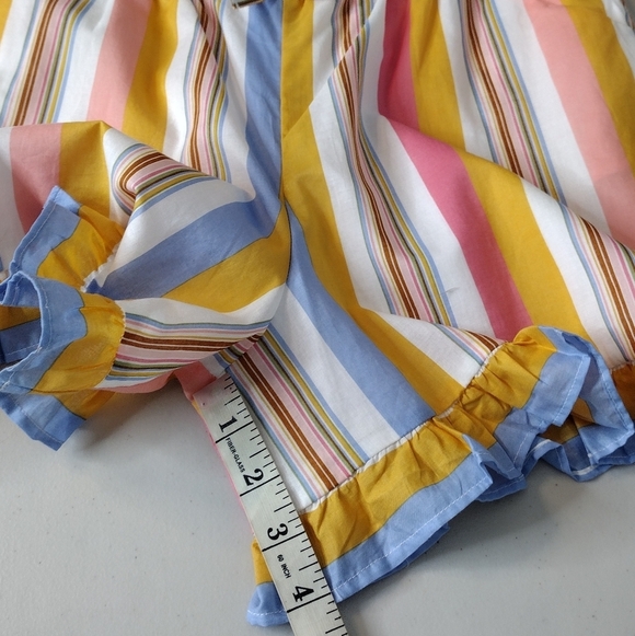 NWT Janie And Jack Striped Beachy Elastic Waist Romper Size XXL - Picture 11 of 14